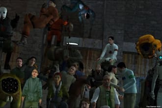 create a custom garrys mod map for gmod with lua scripting and addons