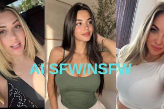 create ai influencer images and train custom lora ai models