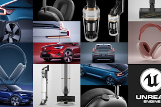 create 3d car model, product modelling, automotive design nd game ready 3d asset