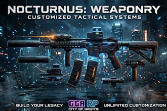 custom fivem weaon, fivem gun pack, model fivem weapon pack, assets, mata files