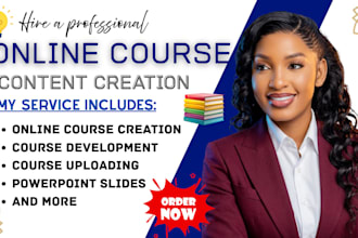 create masterclass online course content, elearning curriculum, video creation