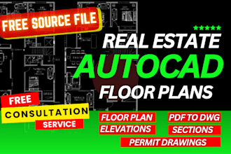 draw floor plan in autocad