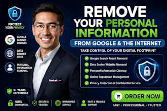 remove your personal information from google and the internet