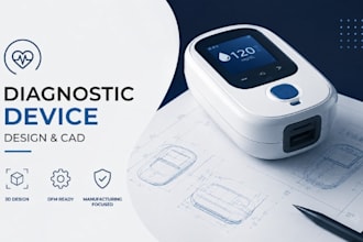 design diagnostic medical device enclosure cad and prototype for dfm