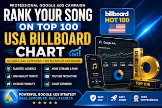 chart your  music to top on billboard chart or apple music chart