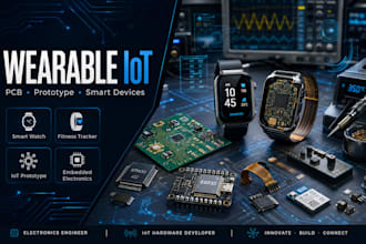 do wearable devices, smart watch, fitness tracker, iot prototype and electronics