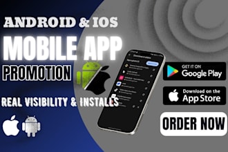 do mobile app promotion, app marketing, game promotion and app installs