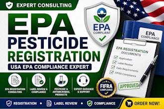 provide epa pesticide registration and USA epa compliance consulting