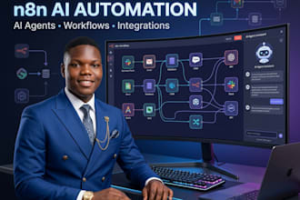 build n8n workflows and gohighlevel automations