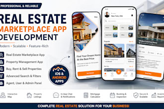 develop real estate app, real estate auction app, real estate crowdfunding app