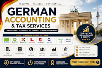 provide german accounting, datev, elster, lexoffice tax services
