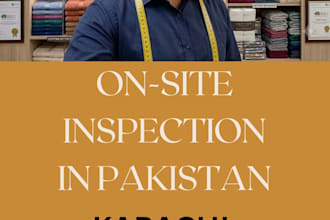 do on site garment qc inspection in pakistan factories