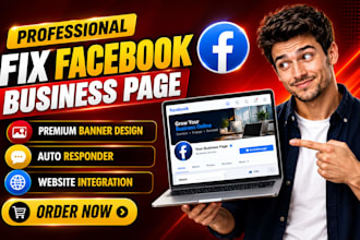create and setup your facebook business page fix fb business page