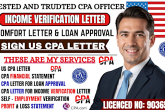 1hr income verification letters for employment, rental or loan approval letter