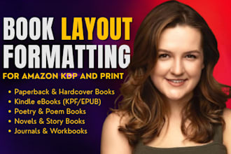 book formatting kindle ebook paperback poem poetry thesis document proofreading