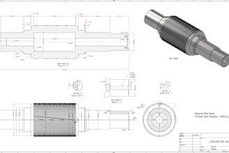 make your machine part in 2d 3d