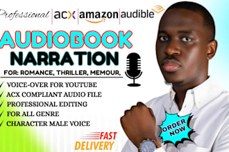 be your romance audiobook narrator, calm, walm voice acting, acx standard