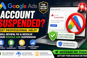 reinstate your google ads suspended account fix business policy violations