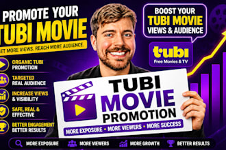 do tubi movie promotion, increase tubi viewers, and boost tubi ranking