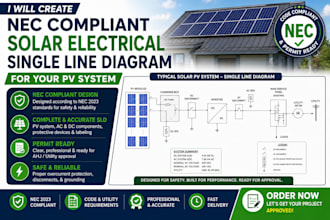 create nec compliant solar electrical single line diagram for your pv system