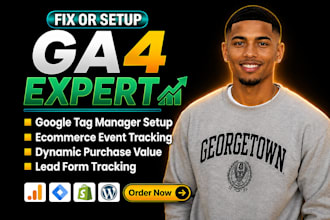 configure google analytics 4 setup for accurate conversion tracking, ga4