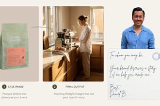 create premium lifestyle product images