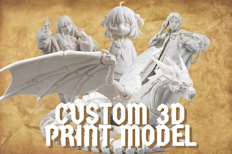 create and sculpt 3d print ready models, characters, and toys