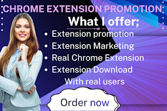 chrome extension promotion, extension download
