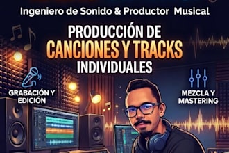 do your guitar,bass,drum track for any genre