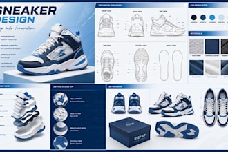 do shoe tech pack, footwear sneaker design,heels, manufacturing,shoe design