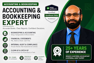 do setup, cleanup, and bookkeeping in quickbooks online
