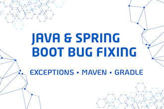 debug and fix java and spring boot code
