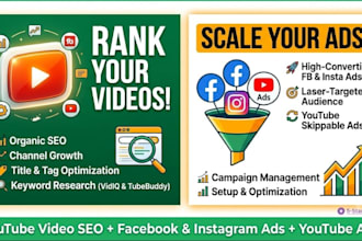 do youtube SEO and social media ads specialist