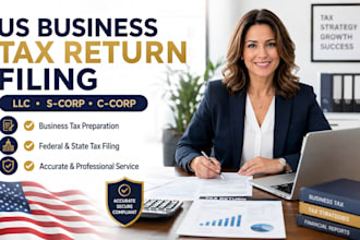 file us business tax return llc, s corp, c corp