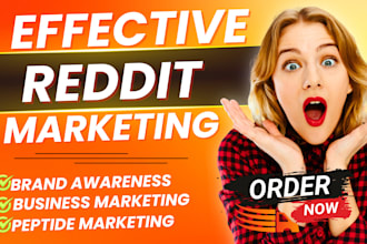 create organic reddit post, business ads, website marketing and reddit shoutout
