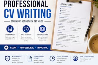 rewrite your CV and cover letter for UK jobs
