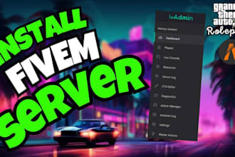 make a perfect fivem roleplay server for you