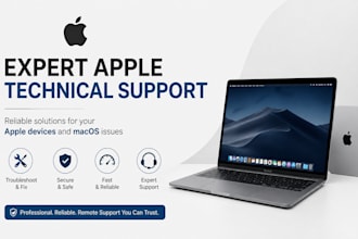 provide expert apple mac technical support for macos, macbook, imac issues