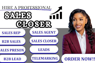 sales closer high ticket sales b2b sales sales rep telemarketing sales closer