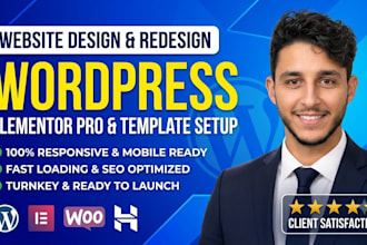 build a professional wordpress website