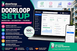 set up, automate your doorloop property management software