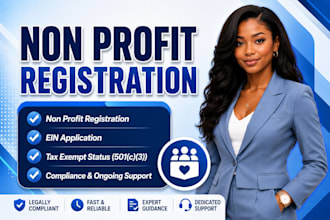 register your nonprofit and file your 501c3 application