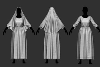 create custom metahuman clothing and digital fashion assets