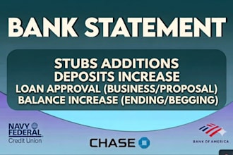 made bank statement made bank statement as you need