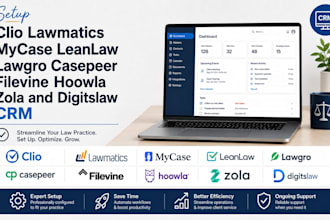 clio lawmatics mycase leanlaw lawgro casepeer filevine hoowla zola digitslaw CRM