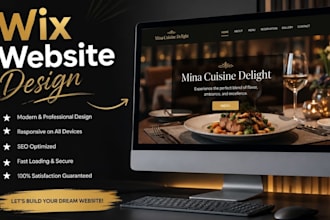 design wix website, wix website redesign, wix website development, wix SEO