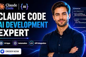 be your claude code expert for ai development and automation projects