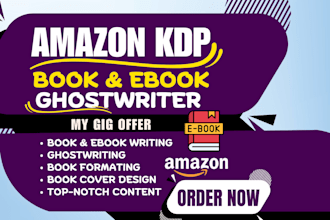 be ebook ghostwriter, ebook writer, book editor, non fiction, ghost book writer