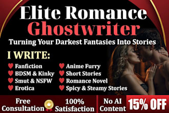 ghostwrite hot nsfw fanfiction erotic erotica gay lgbt bdsm kinky romance story