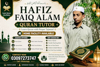 teach quran daily and i am good in this
